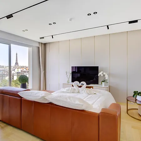 101 Penthouse Royal A Avec Vue Imprenable Sur La Tour Eiffel Paříž
