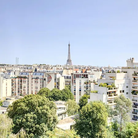 101 Penthouse Royal A Avec Vue Imprenable Sur La Tour Eiffel Apartmán