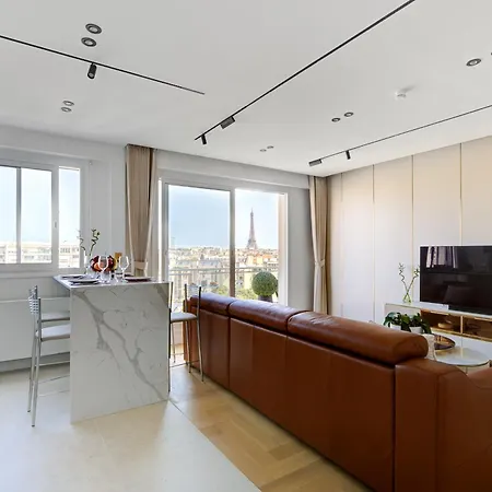 101 Penthouse Royal A Avec Vue Imprenable Sur La Tour Eiffel