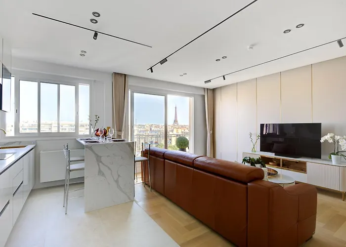 101 Penthouse Royal à Avec Vue Imprenable Sur La Tour Eiffel