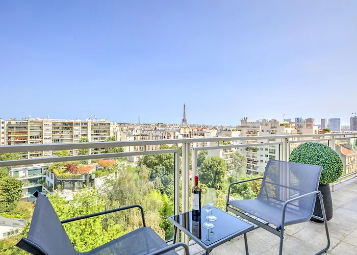 Appartement 101 Penthouse Royal à Avec Vue Imprenable Sur La Tour Eiffel