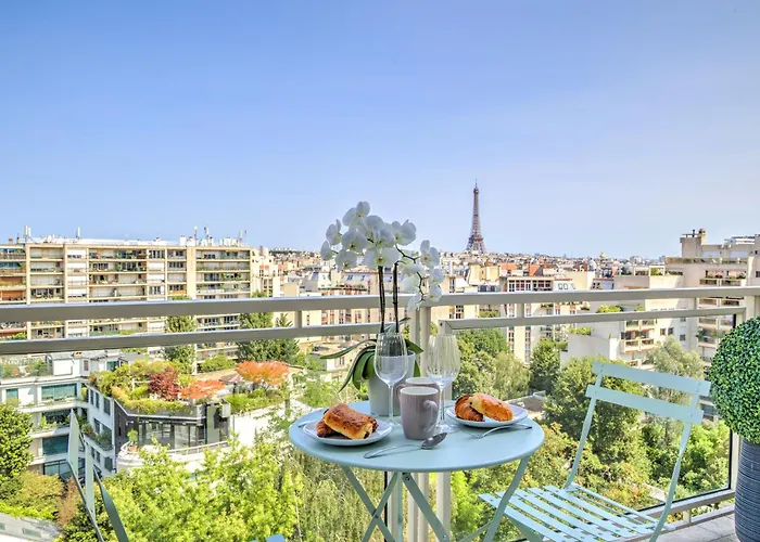 101 Penthouse Royal à Avec Vue Imprenable Sur La Tour Eiffel